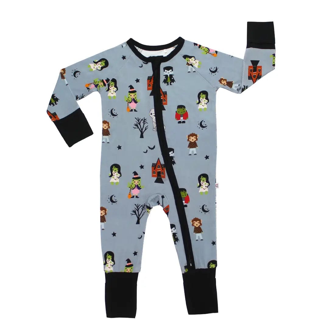 Halloween footie 2024 pajamas baby