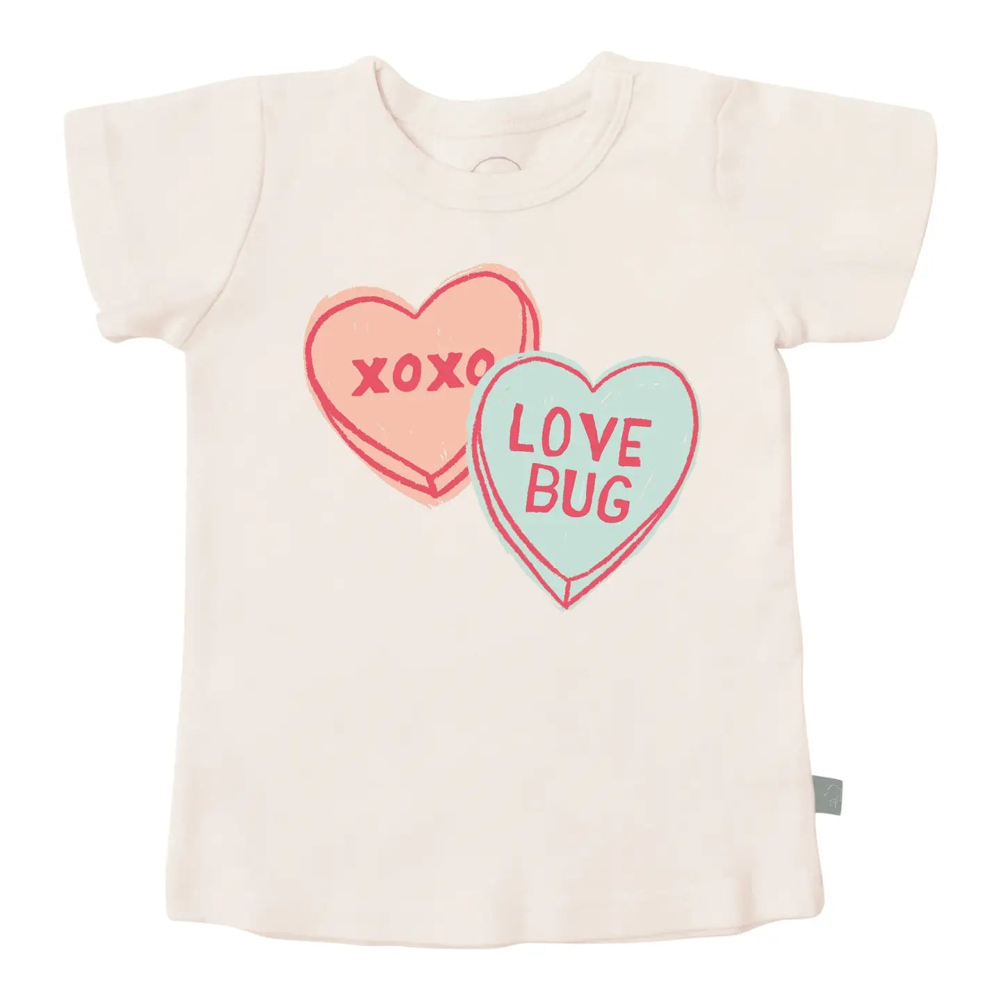 Kid Toddler Graphic Tee | Candy Hearts