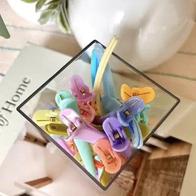 Pastel Duckbill Clip