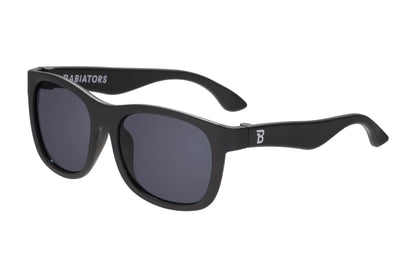 Jet Black Navigator Sunglasses