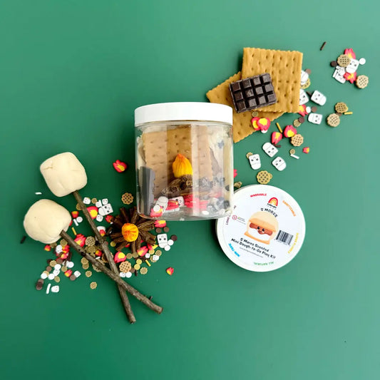 S'mores Play Dough-To-Go Kit