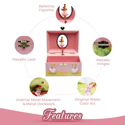 Small Ballerina Jewelry Box