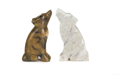 Wolf Soapstone Carving Kit