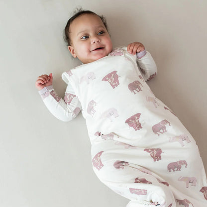 1.0 Sleep Bag in Elephant Kyte Baby Lil Tulips