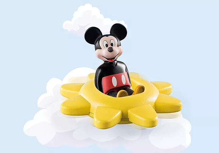 1.2.3 & Disney: Mickey's Spinning Sun with Rattle Feature 71321 Playmobil Toys Lil Tulips