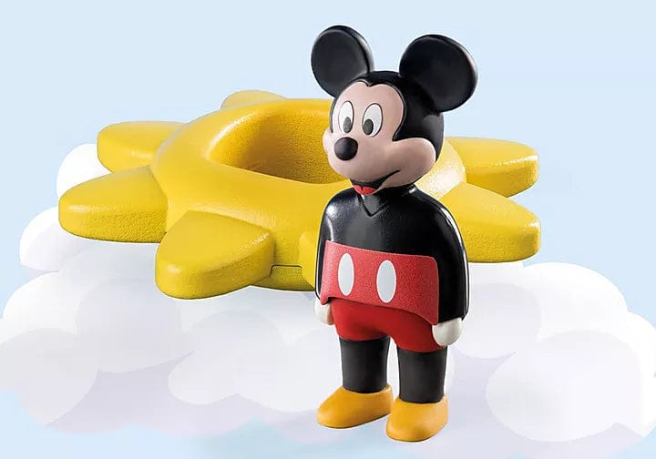 1.2.3 & Disney: Mickey's Spinning Sun with Rattle Feature 71321 Playmobil Toys Lil Tulips