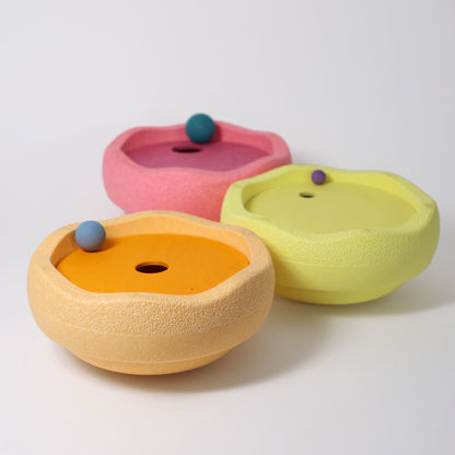 GRIMM’S x Stapelstein® Rolling Discs Warm Pastel