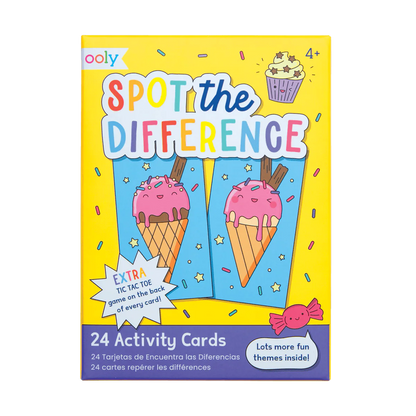 Spot the Difference Activity Cards