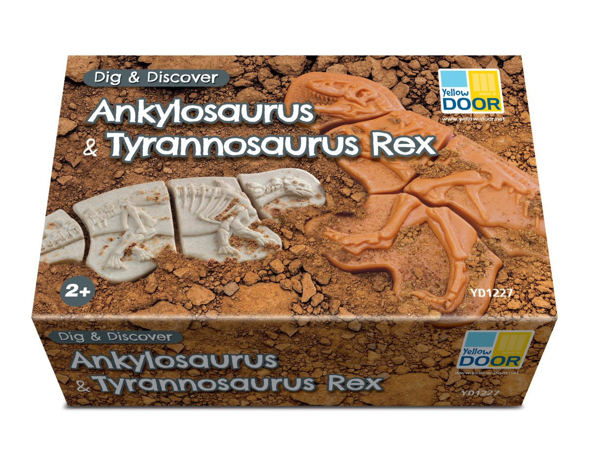 Dig and Discover - Ankylosaurus &  Tyrannosaurus Rex