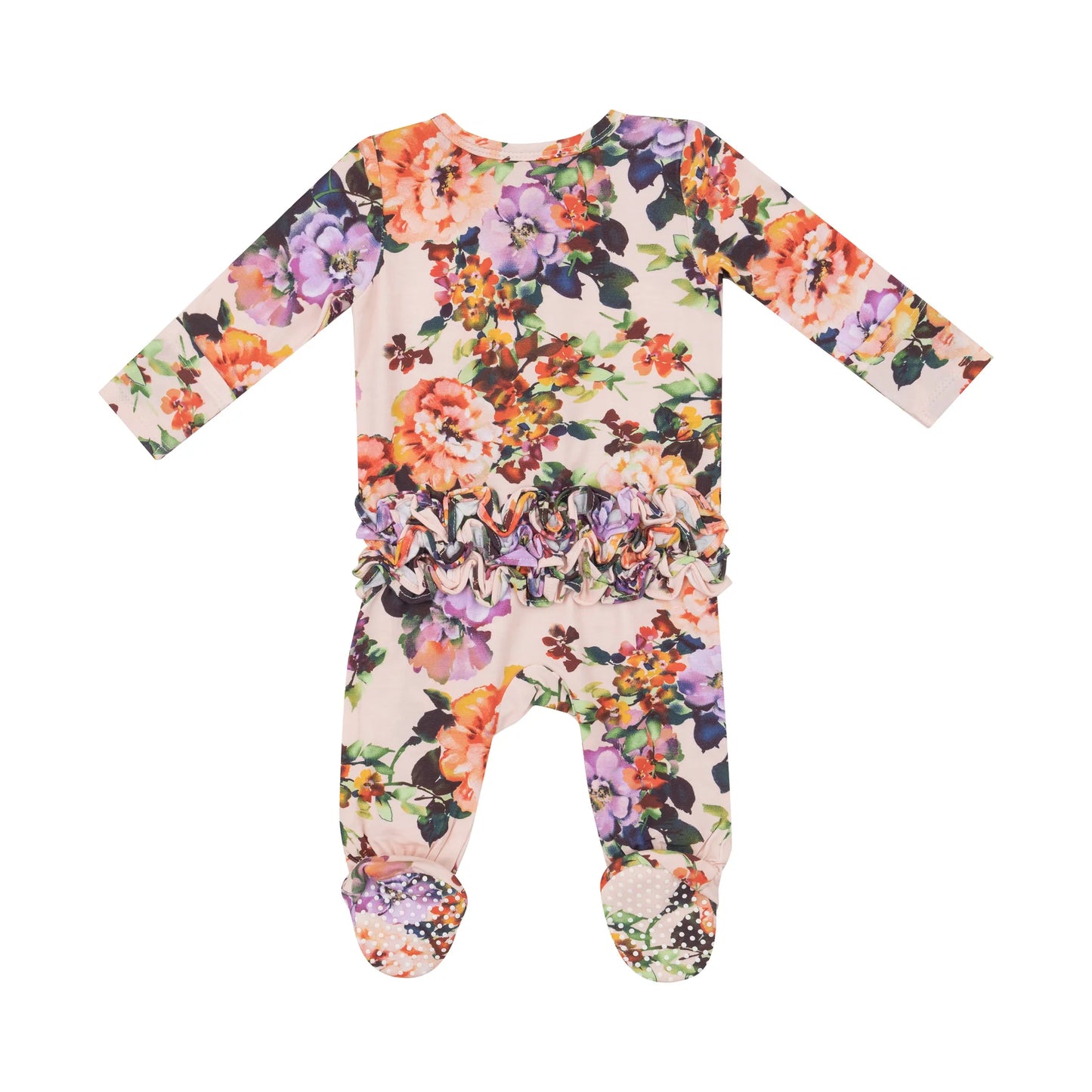 Autumn Rose - 2 Way Zipper Footie