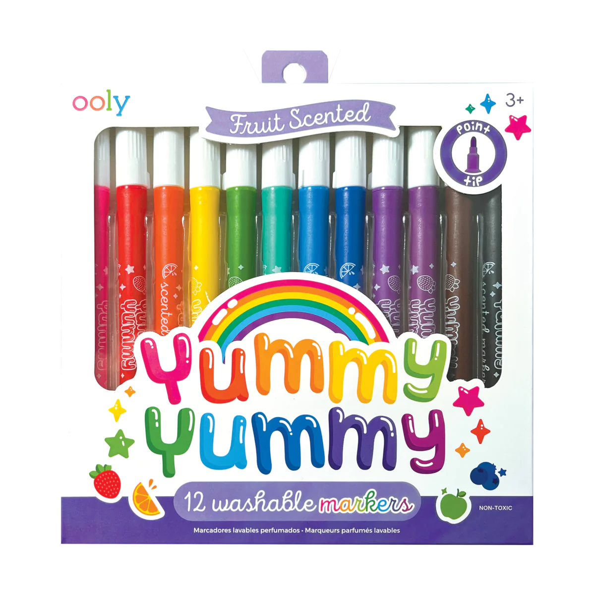 Yummy Yummy Scented Markers - Set of 12