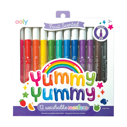 Yummy Yummy Scented Markers - Set of 12