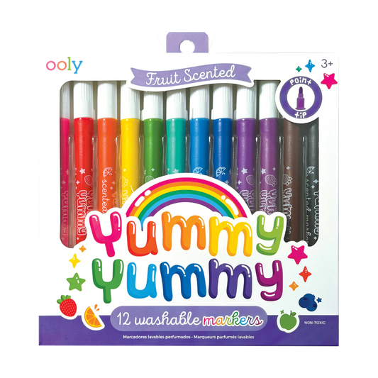 Yummy Yummy Scented Markers - Set of 12