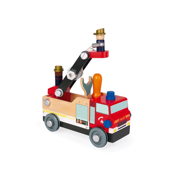 Brico' Kids Fire Truck 2 in 1: Build & Play