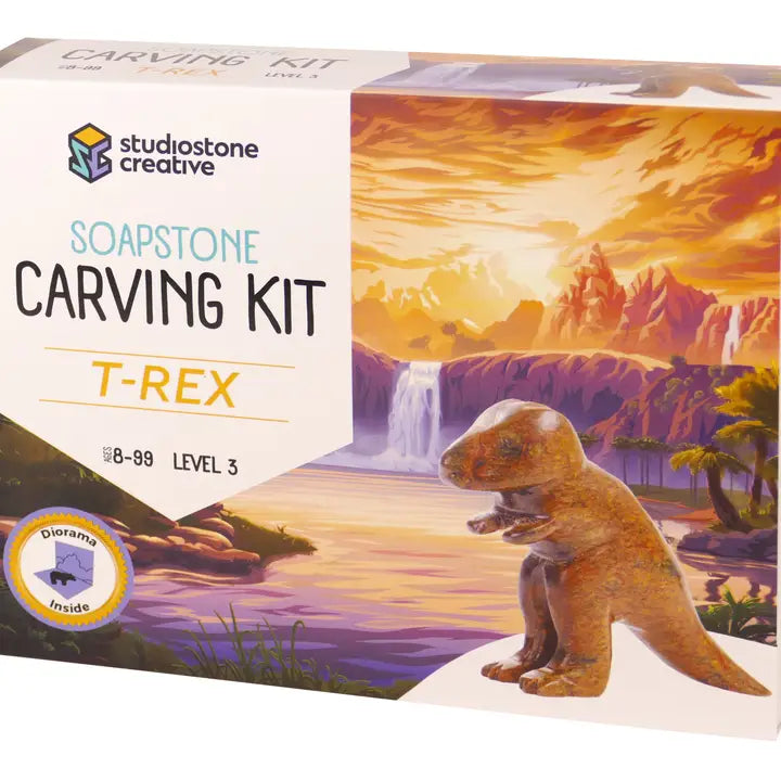 T-Rex Soapstone Carving Kit