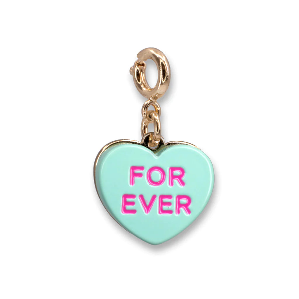 Gold Candy Heart Charm