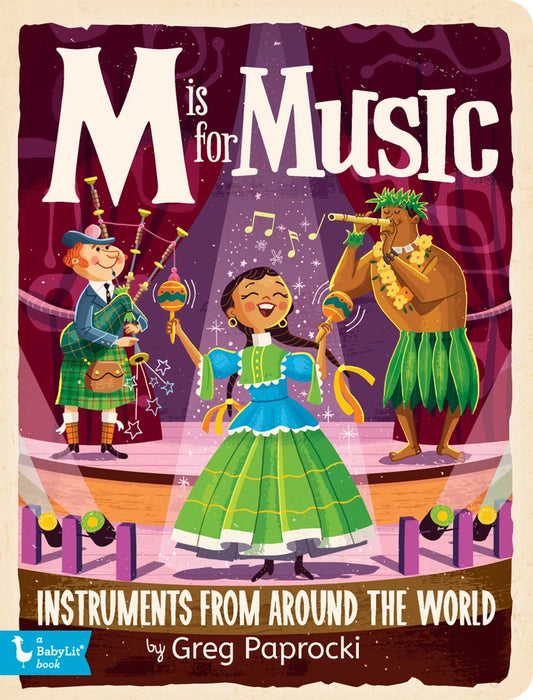 M Is For Music: Alphabet Board Book