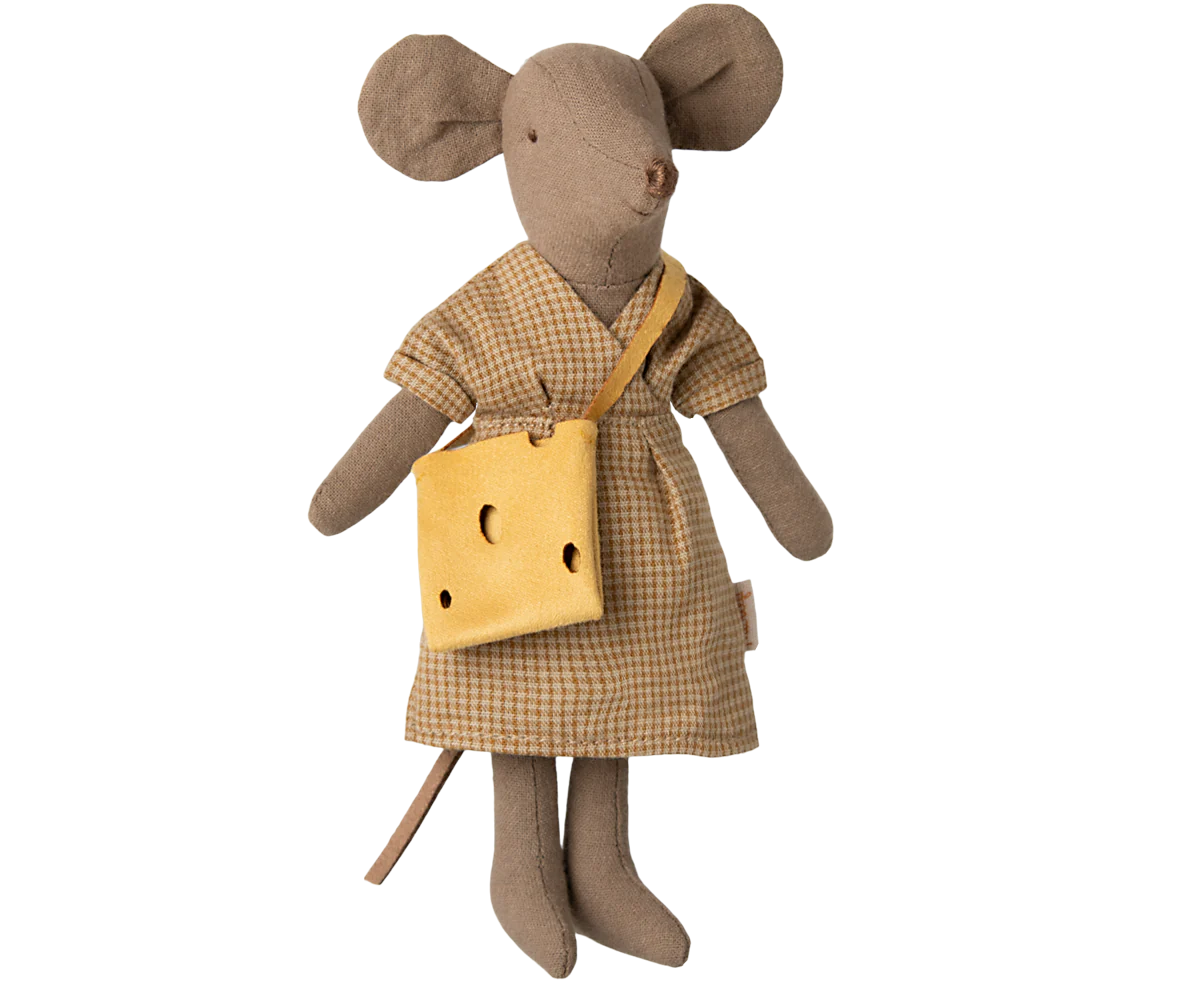 Dress and bag, Mum mouse