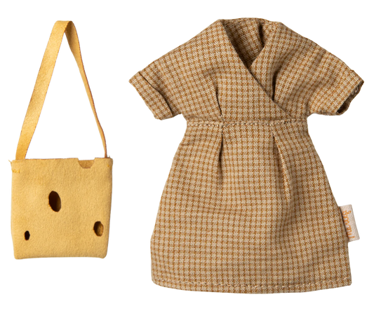 Dress and bag, Mum mouse