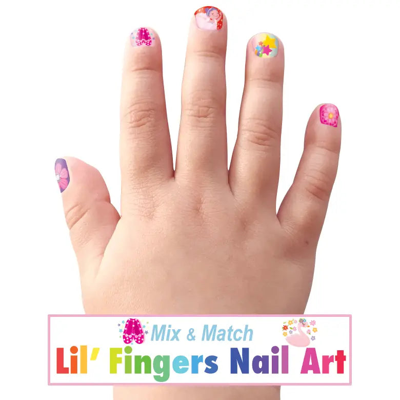 Lil' Fingers Nail Art | Pretty Ballerinas