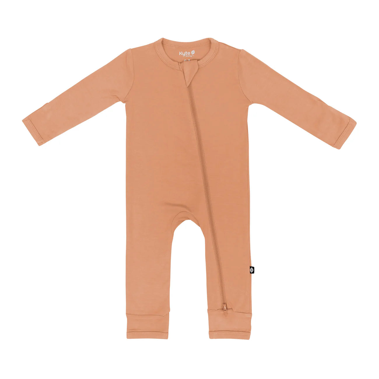 Zippered ROMPER in Apricot