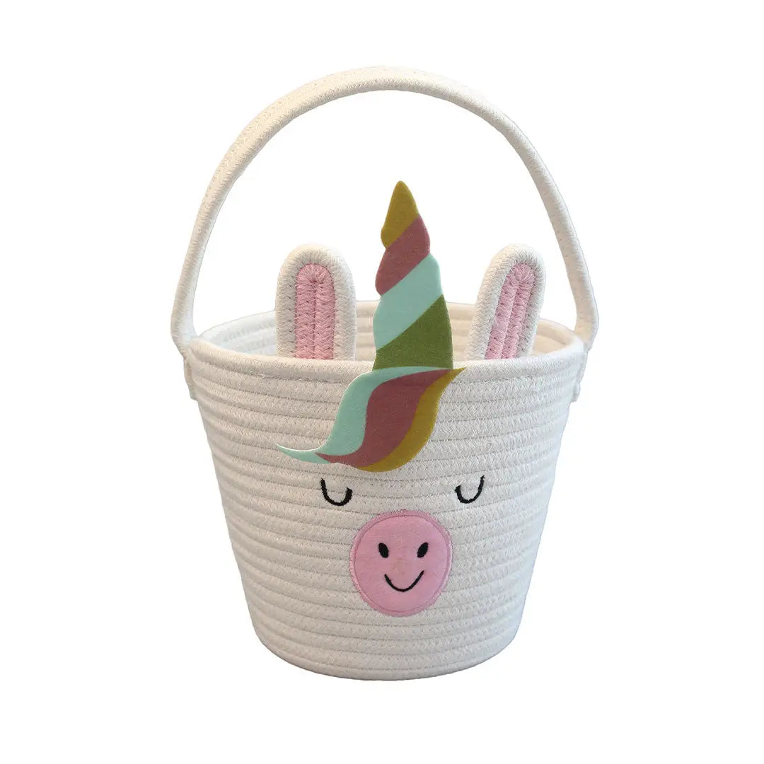 Unicorn Rope Easter Basket