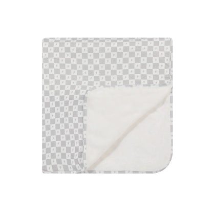 Checkered Lightning Bolt Youth Blanket