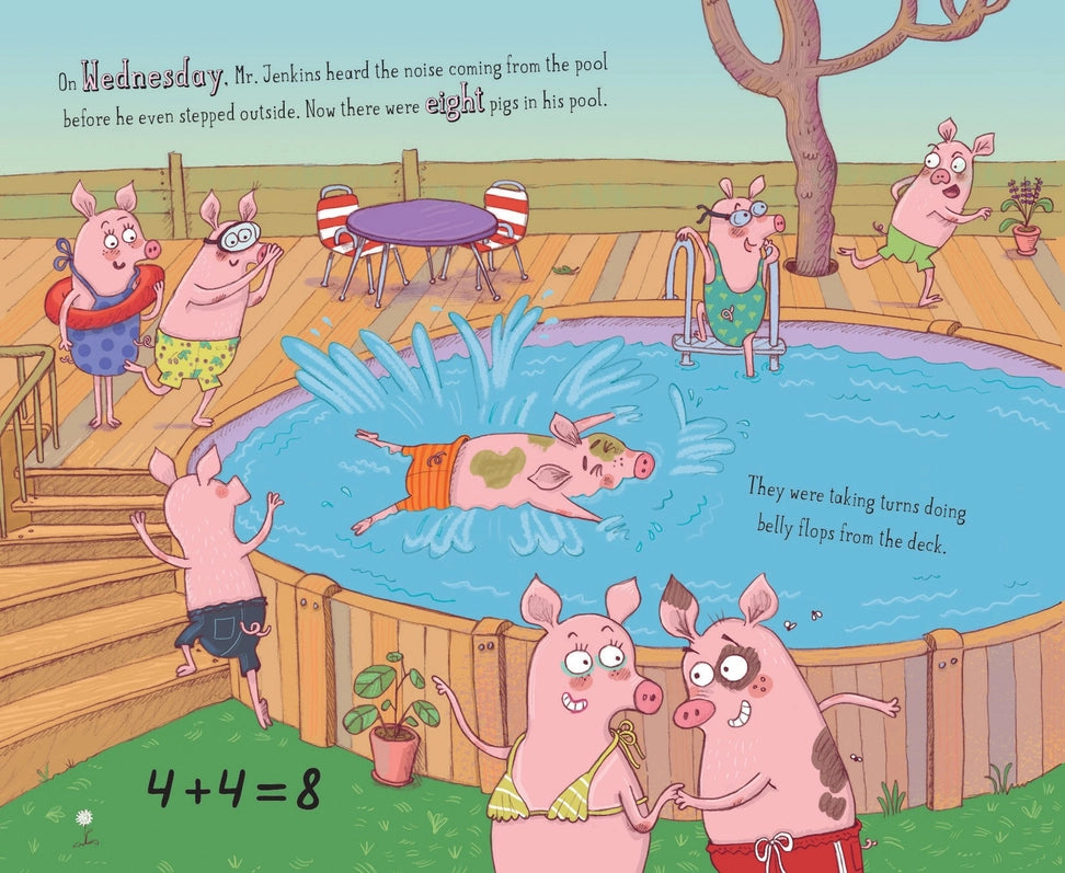 Too Many Pigs in the Pool, A Picture Book