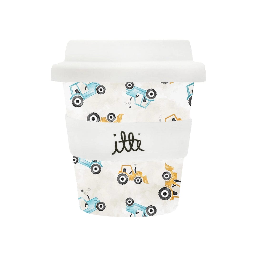 240ml Itti Bamboo Baby Cino Cup + 1 Straw -  Dozer Itti Lil Tulips