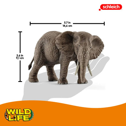 African Elephant, Female Safari Animal Toy