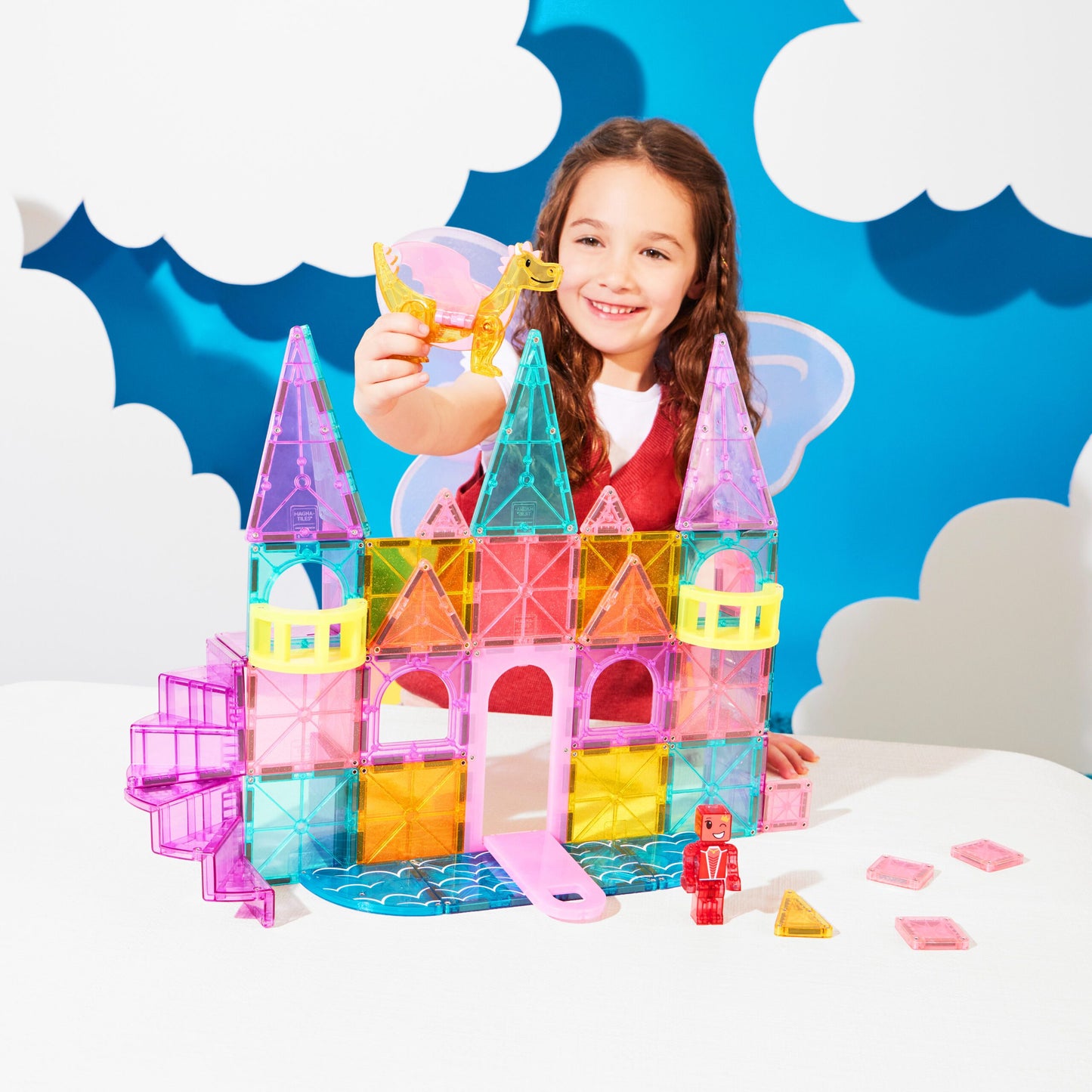 Magna-Tiles® Castle DLX 48-Piece Set