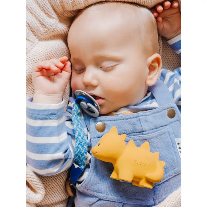 Stego Natural Rubber Teether, Rattle & Bath Toy