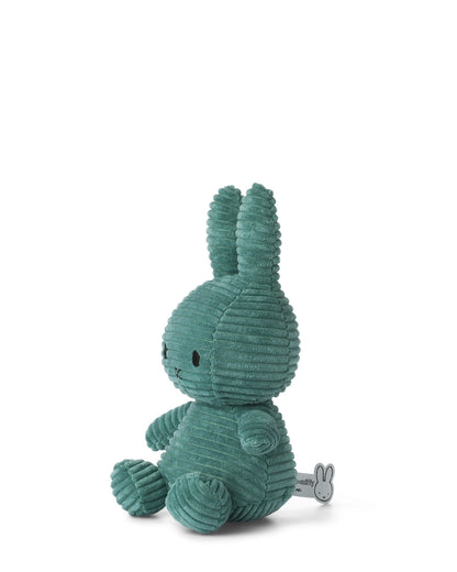 Plush Corduroy Miffy Sitting - Green - 9"