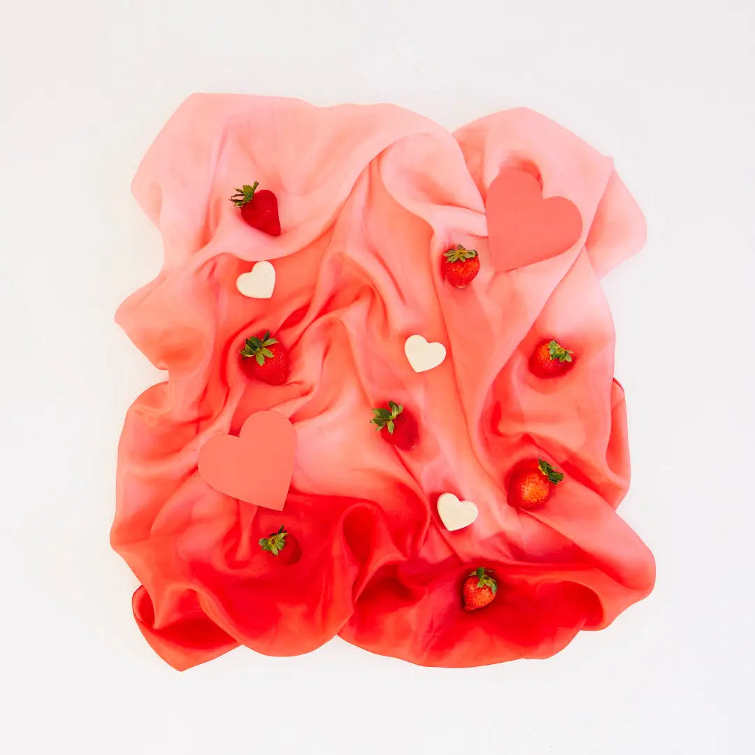 Strawberry Play Silk