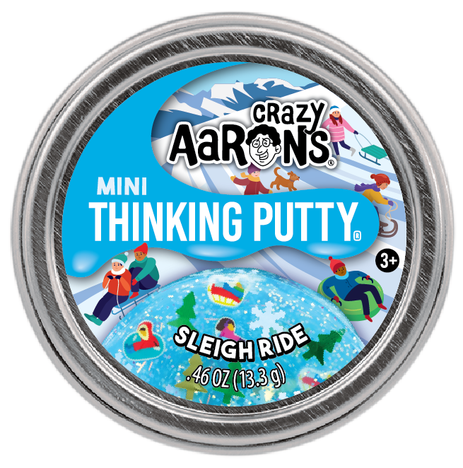 Mini 2" Sleigh Ride Thinking Putty