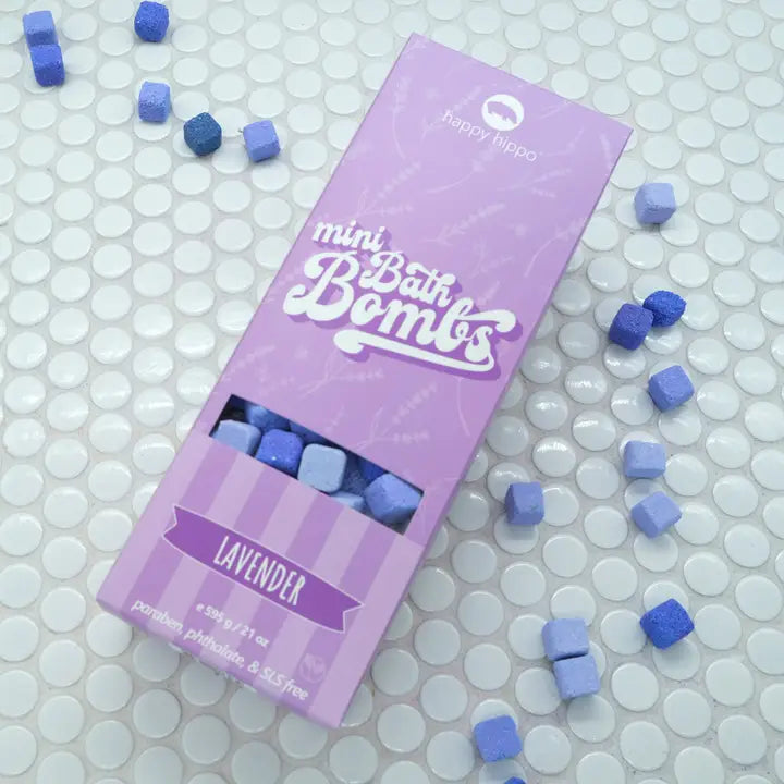 Lavender Mini Bubble Bombs- Box