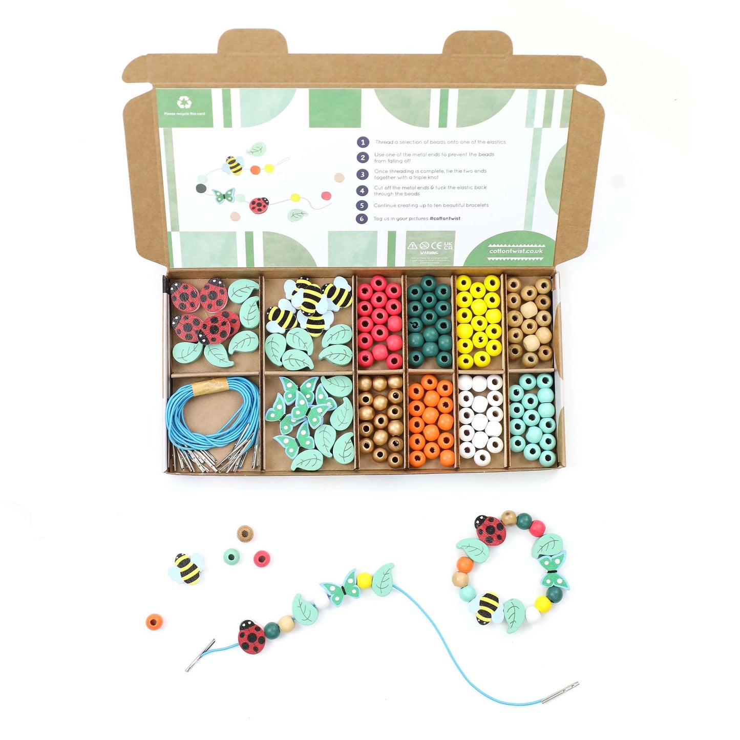 Minibeast Bracelet Making Kit  (In Box)