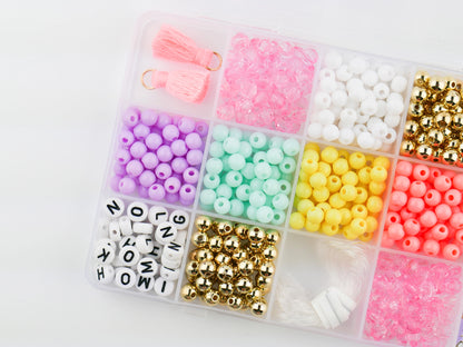 Sweet Treat Diy Stretchy Bracelet Craft Kit Candy Shop Gift