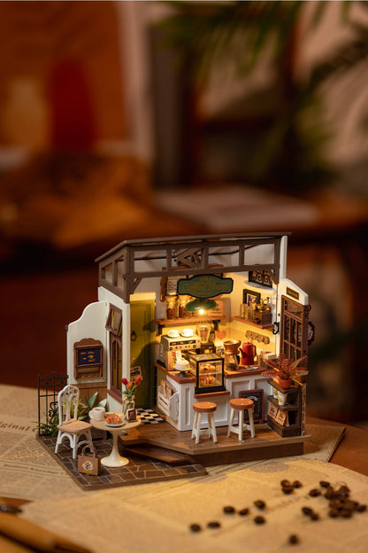 Diy Miniature House Kit: No. 17 Café