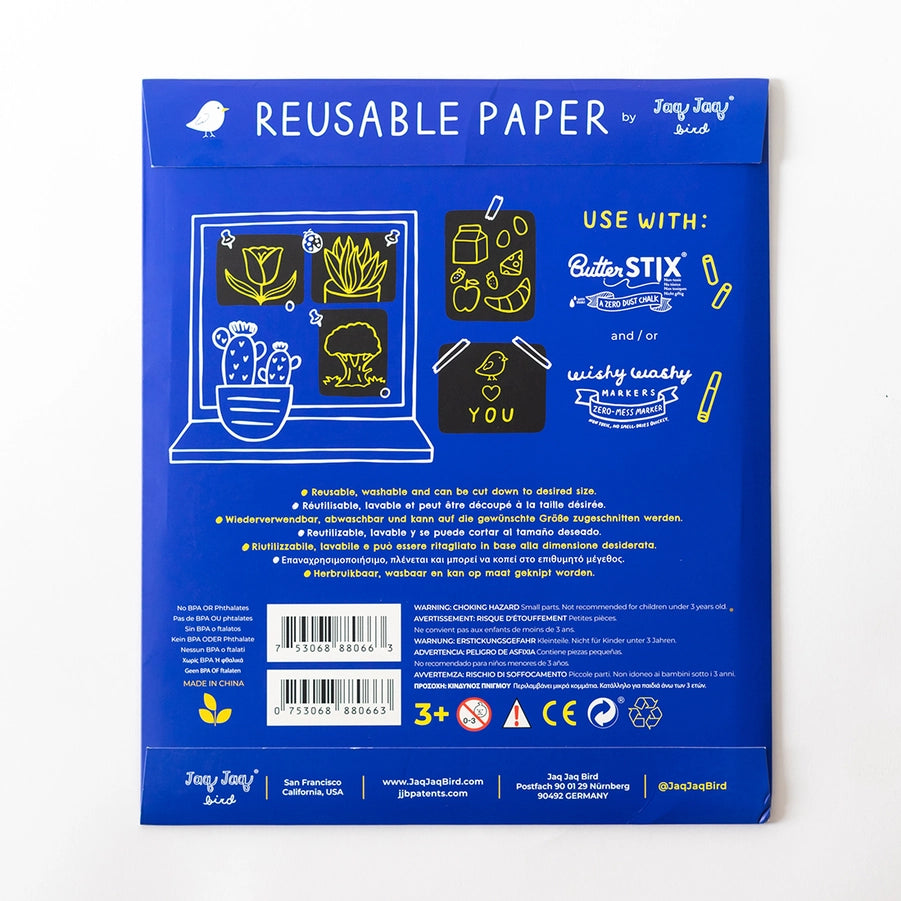 Reusable & Erasable Paper 10 Pack