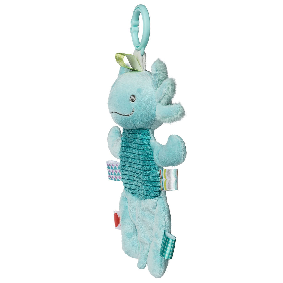 Taggies Fizzy Axolotl Crinkie - Aqua