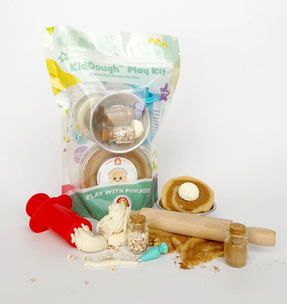 Cinnamon Roll Kiddough Play Kit