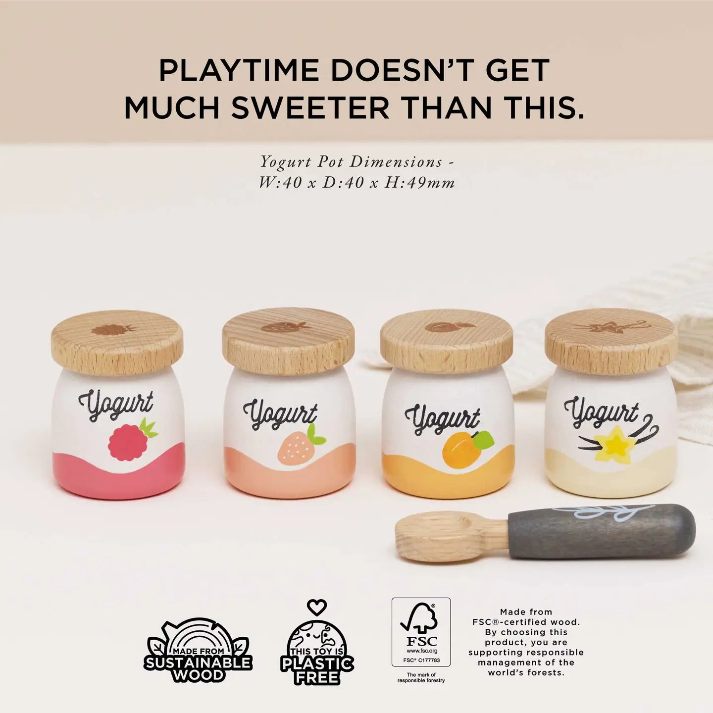 Yogurt Play Food Pack