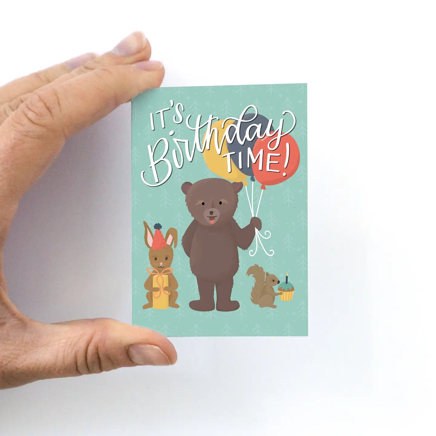 It's Birthday Time!  MINI Greeting Card