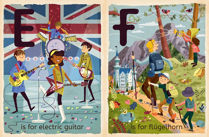 M Is For Music: Alphabet Board Book