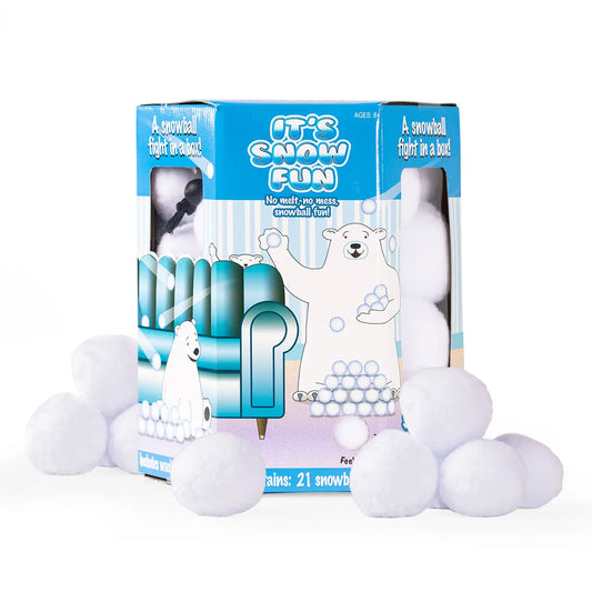 Indoor Snowballs- 21 Pack