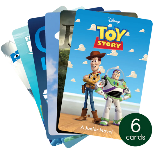 Pixar Audio Collection - 6 Audiobook Cards