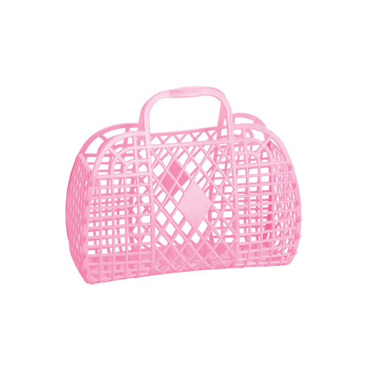 Bubblegum Retro Jelly Basket - Small