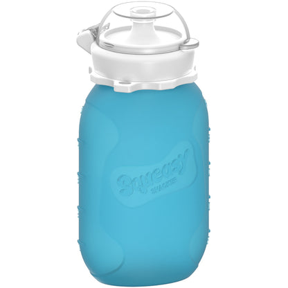 Blue Squeasy Silicone Pouch