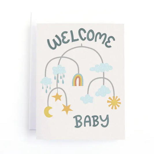 Welcome Baby Shower Card